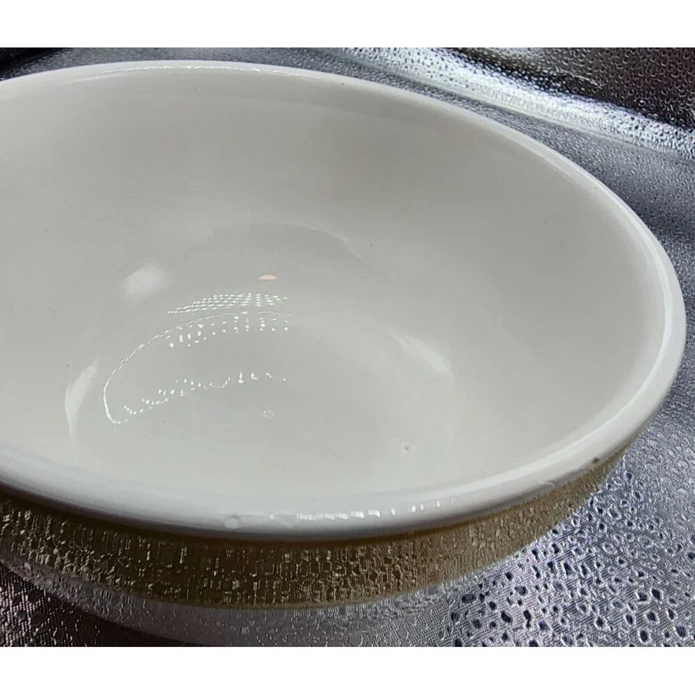 Williams-Sonoma Breakfast Bowl Soup/Cereal/Salad Yellow Rim